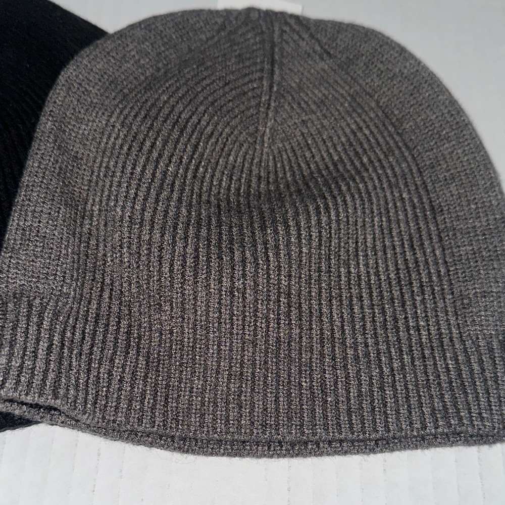 Alfani Gray and Black‎ Knit Beanie